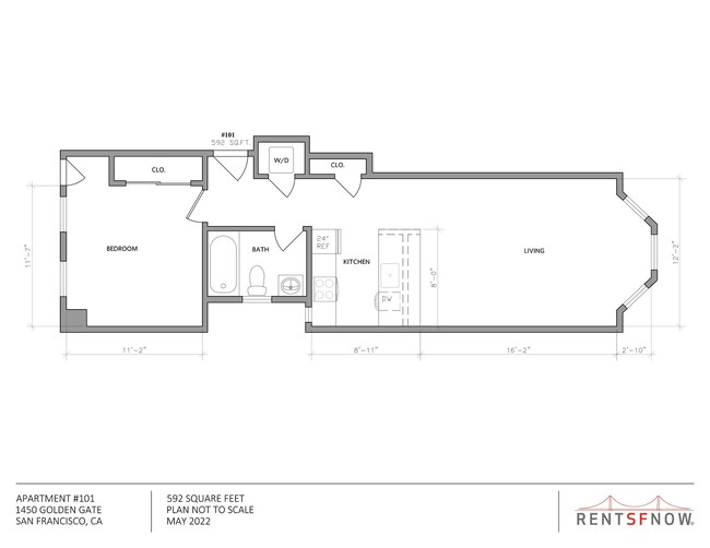 Floorplan - 1450 Golden Gate