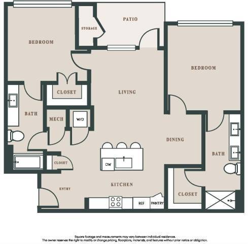 Floorplan - The Residences at Promontory