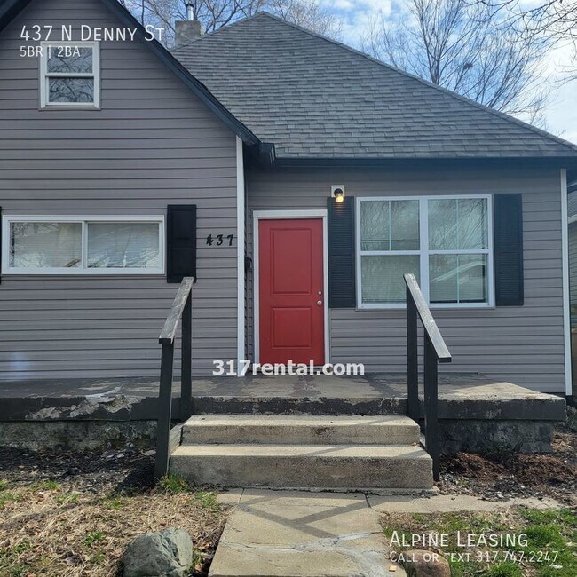 Near Eastside 5BR/2BA House for RENT! 437 N Denny St Indianapolis IN