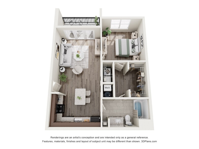 Interior Photo - Candler Reserve