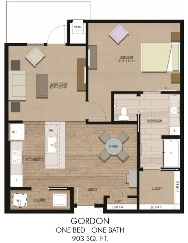 Floorplan - Portside at Grande Dunes- 55+ALL-INCLUSIVE