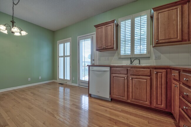 kitchen with door to deck - 22613 W 72nd Ter