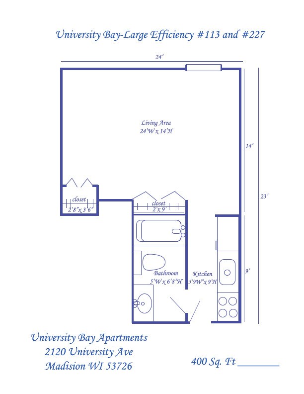 University Bay 2124 University Ave Madison WI 53726 Apartment Finder