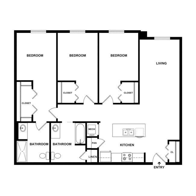 Floorplan - PENN STREET LOFTS