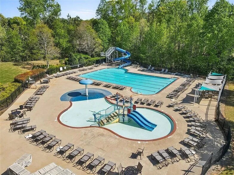 Aerial View of Pool - 5260 Sherwood Way