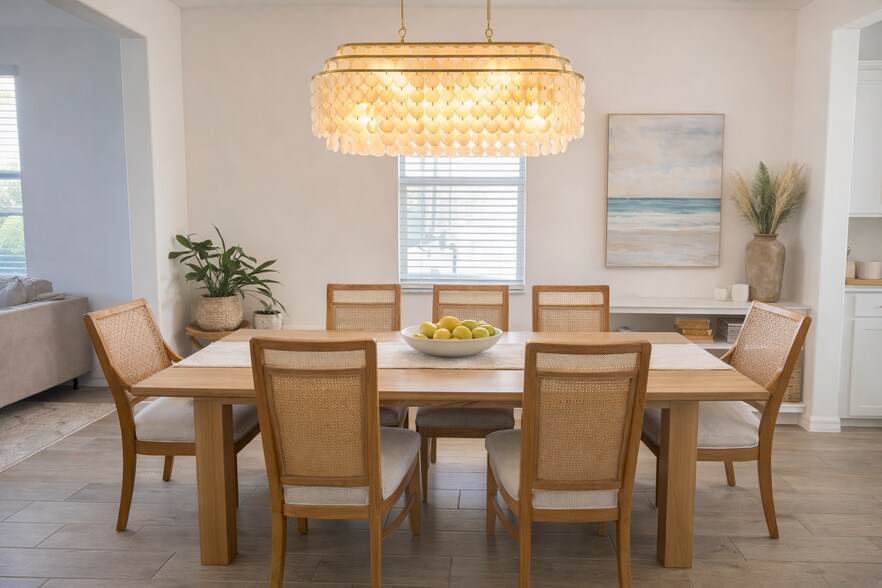 Dining room furnished - 2340 Feather Brook Ln