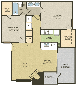 Floorplan - The Glen at Highpoint