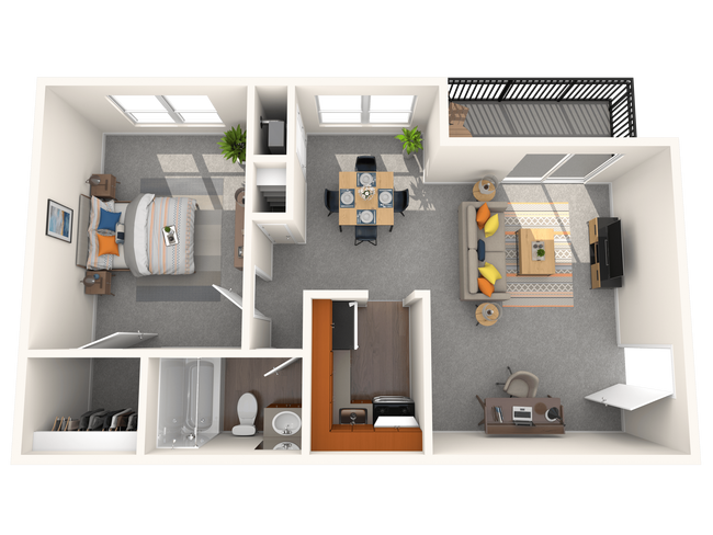 Floorplan - Parkside Terrace