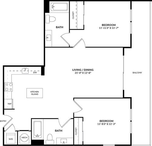 Floorplan - Windsor Morningside