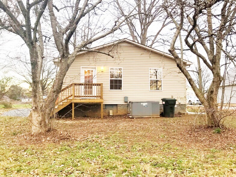 Rear of Home. Nice shaded area perfect for relaxing - 216 Winters St