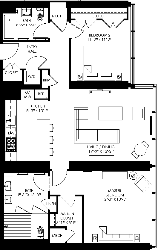 Floorplan - Apartments at Westlight