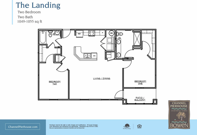 Floorplan - Channel Pierhouse