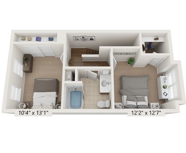 Floorplan - Beecher Terrace Phase II (0680)