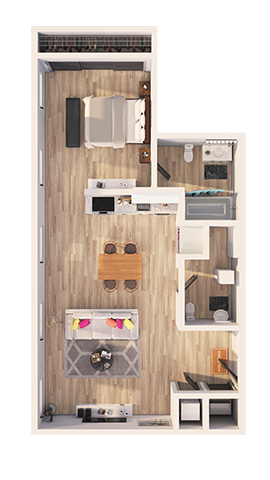 Floorplan - Roosevelt Lofts