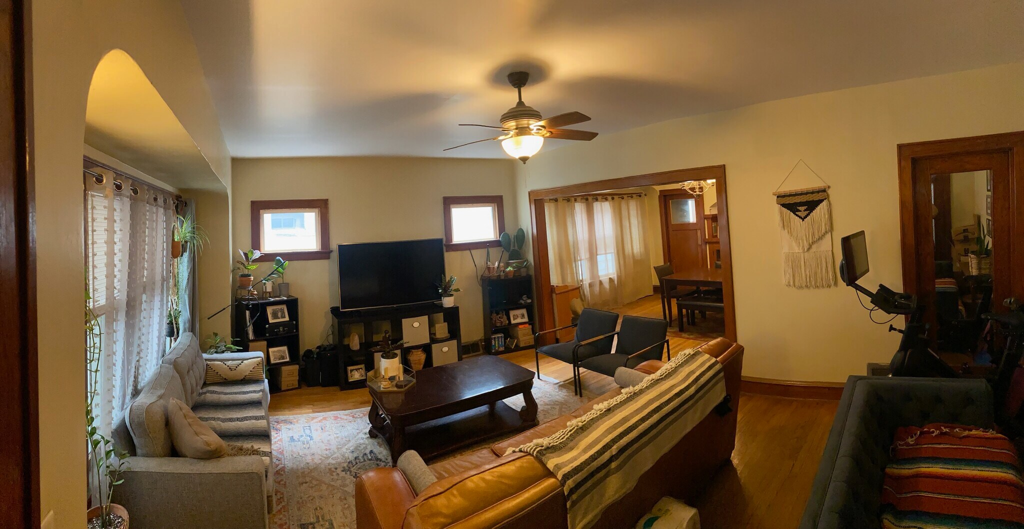 Living room - 3449 N Booth St