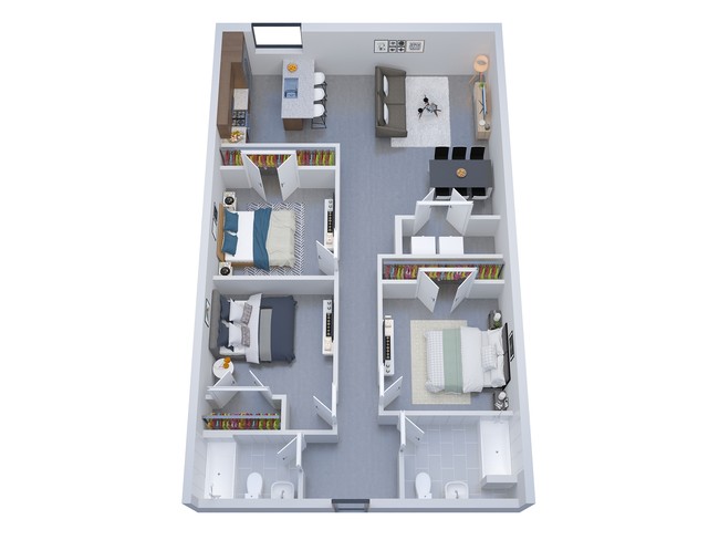 Floorplan - Peanut Factory Flats