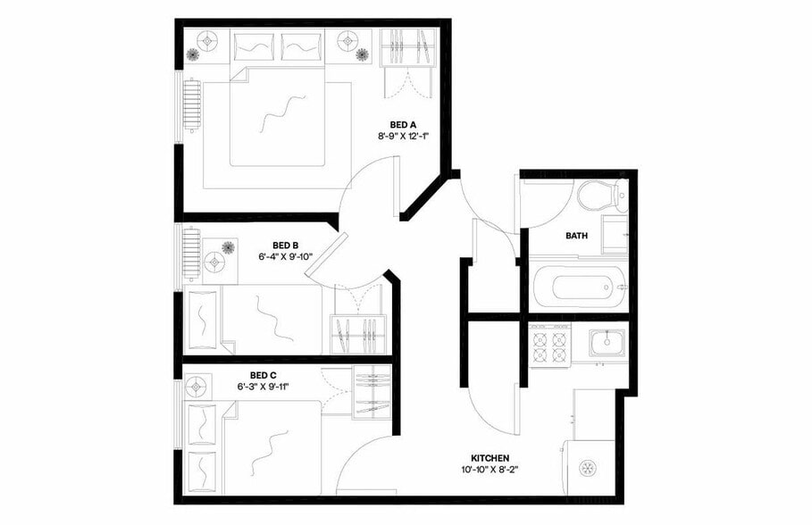Building Photo - Room in Shared 3 bed/1 bath home