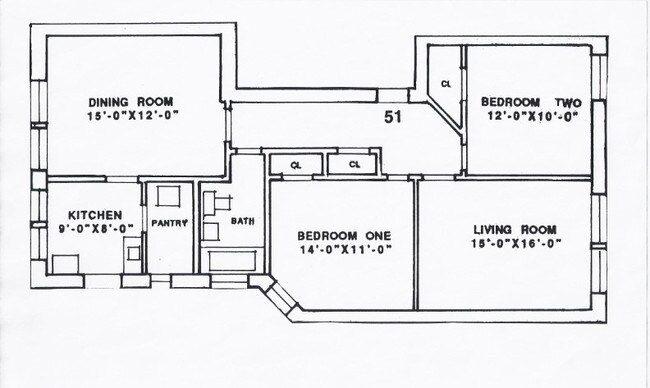 Floorplan - 437-59 W. Belmont Ave.