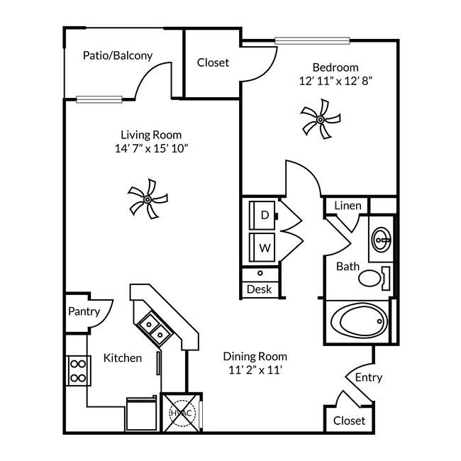 A1 Floor Plan - Waterstone