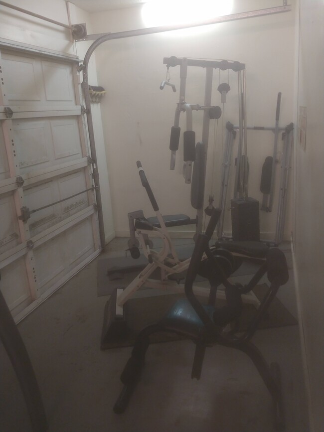 Fitness area - 637 Windhaven Dr