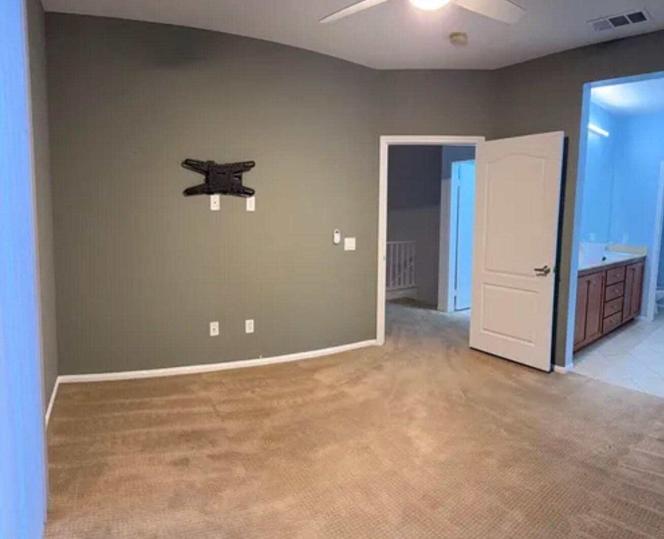 Master bedroom with attached full bath - 28063 Catherine Dr