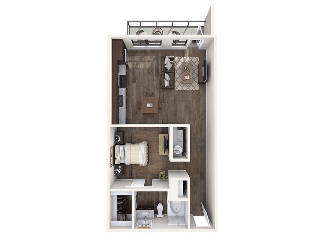Floorplan - The Wall Street Lofts