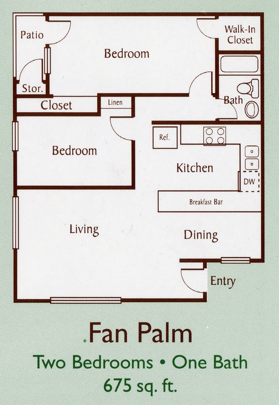 Fan Palm - Tierra Ridge Apartments