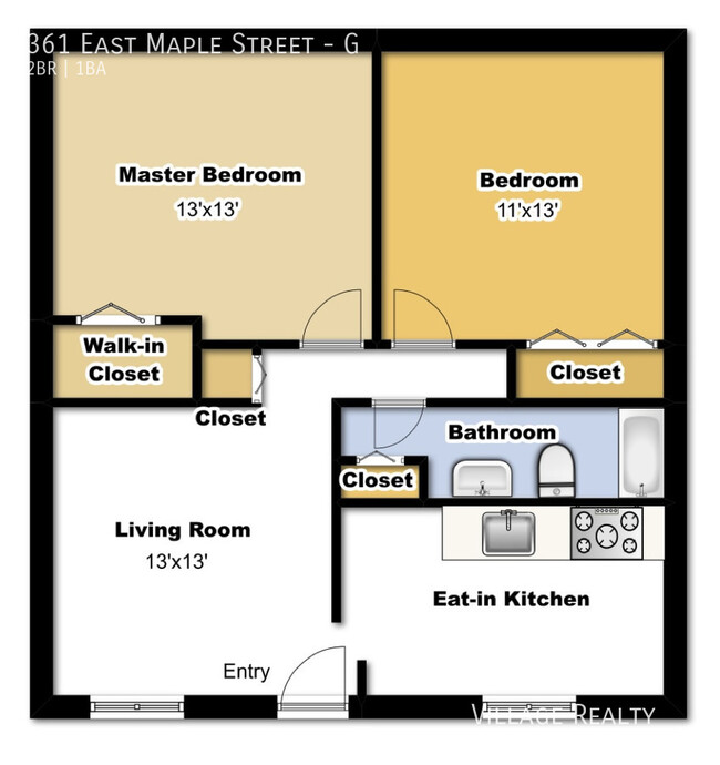 Building Photo - Affordably Priced 2-Bed with eat-in kitche...