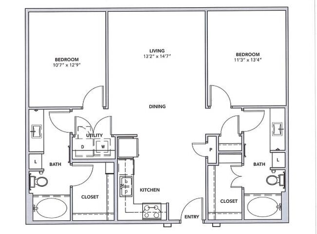 Floorplan - Cypress at Trinity Groves II