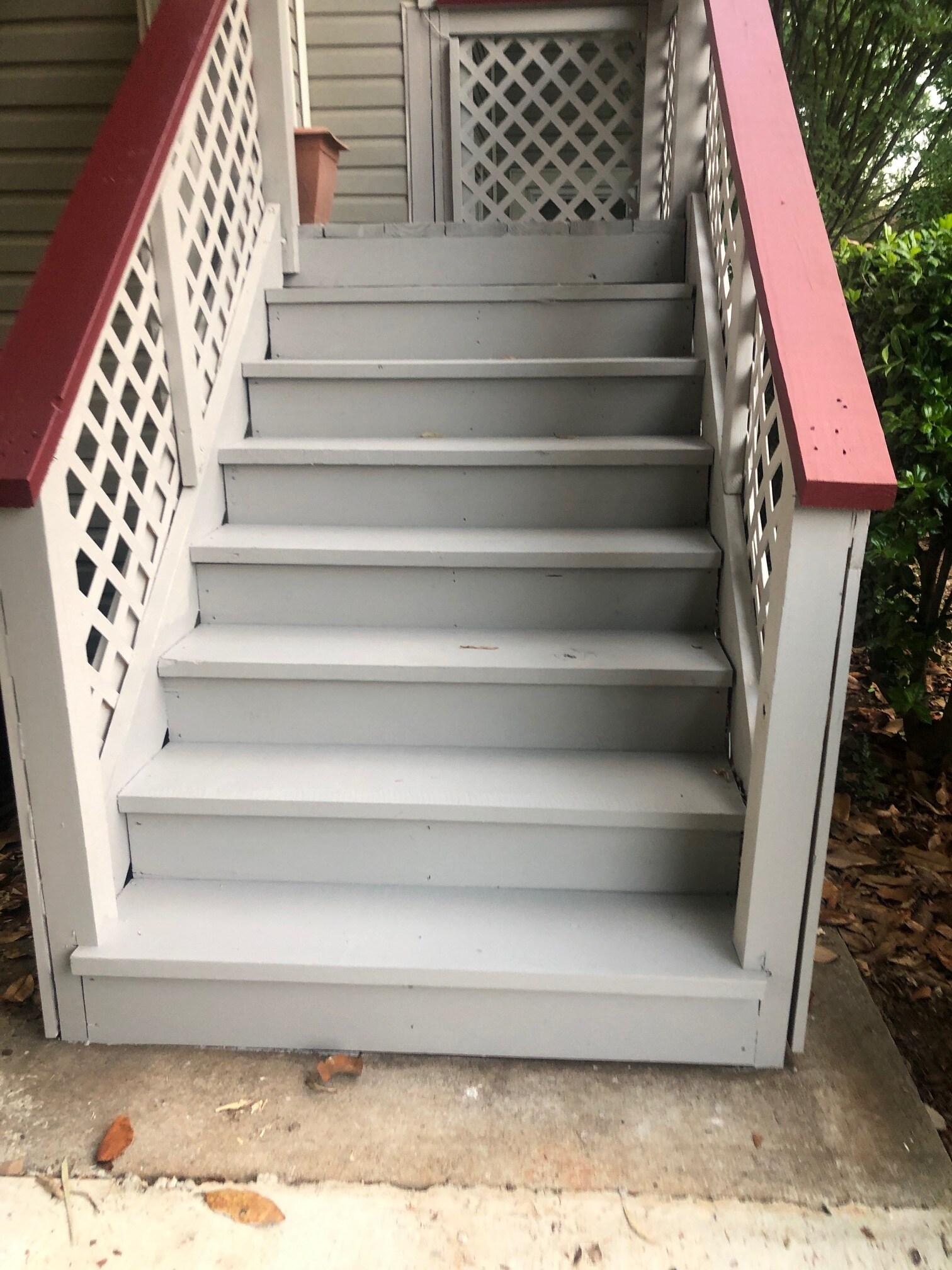 Condo Stairs - Brand New March 2020 Painted - 1057 Stones Throw Dr NW