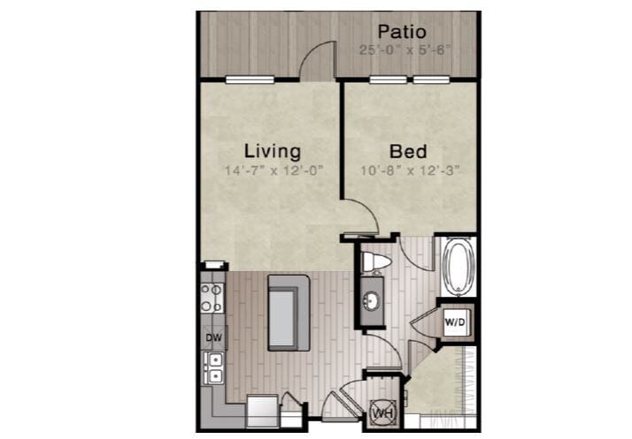 Interior Photo - Whitepalm Apartments