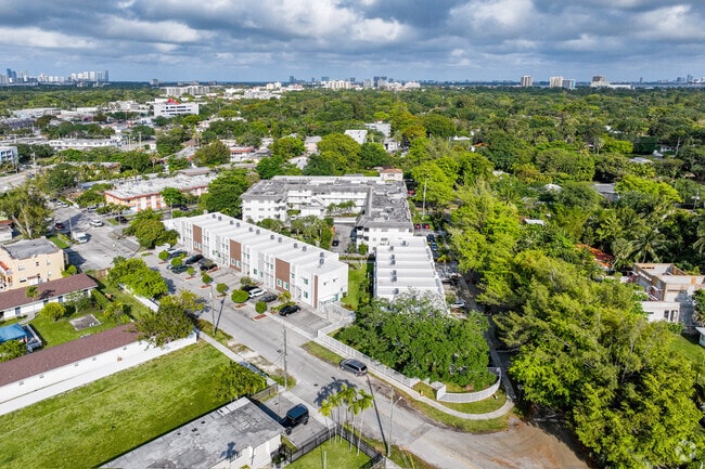 Aerial Photo - East of 5th Townhomes