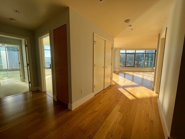 main entrance - 3601 S River Pky