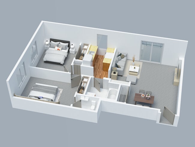 2BD 1.5BA Standard - Indian Hills Senior Community