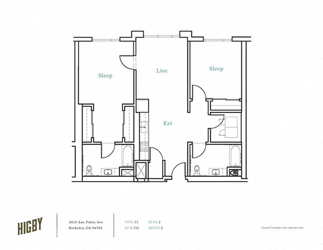 Floorplan - Aquatic Higby