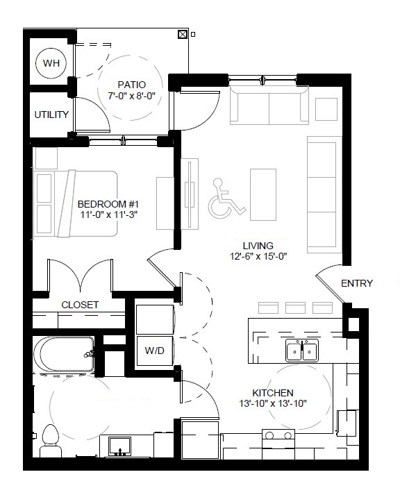 Floorplan - Timbers at Hickory Tree