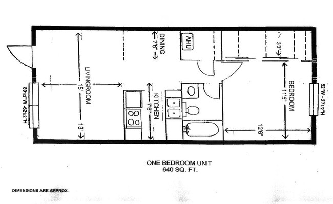 1BR/1BA - Southgate Apartments