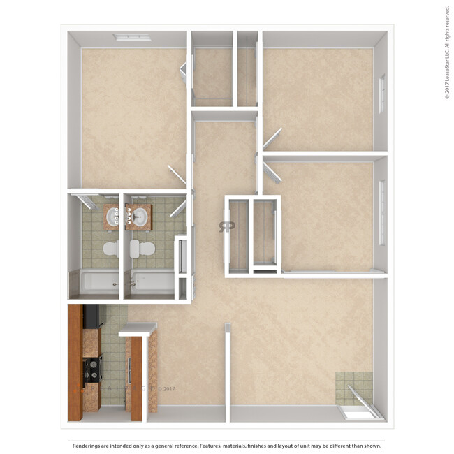 Floorplan - Villa Marina Apartments