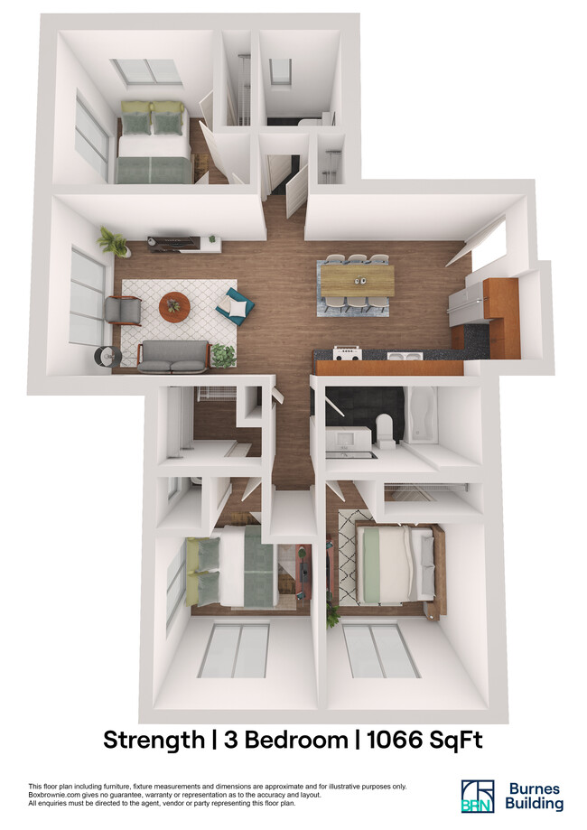 Floorplan - The Burnes Building