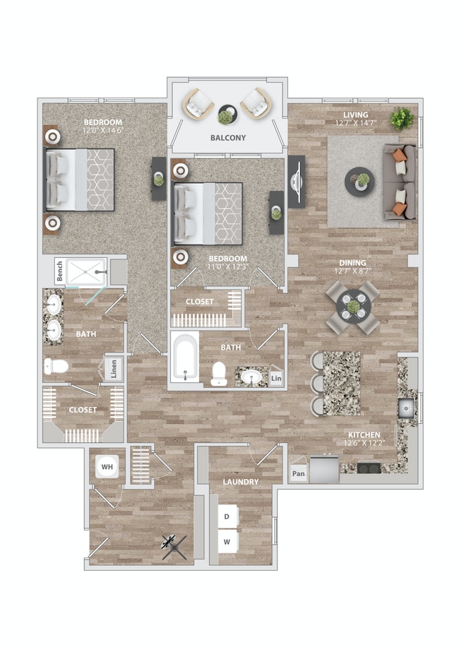 Floorplan - Connery on Providence 55+