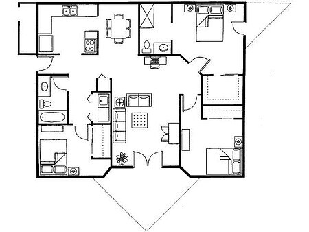 Option 3 - Sundial Apartments