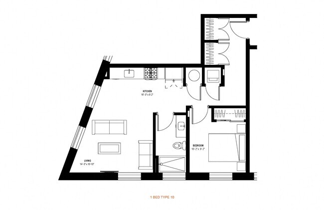 Floorplan - Glassworks Apartments