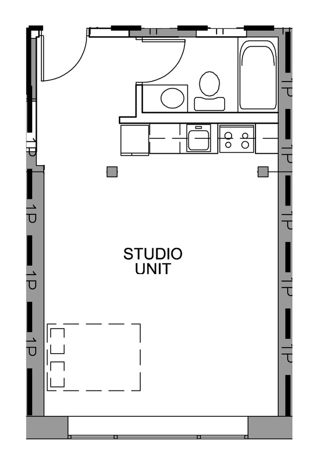 Floorplan - 340 Sibley Street Lofts