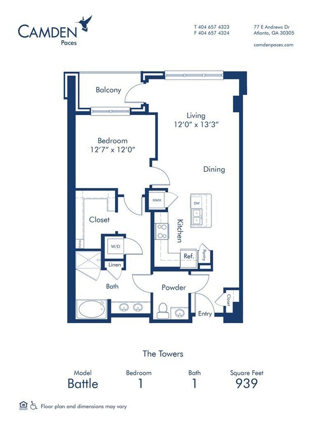 Floorplan - Camden Paces
