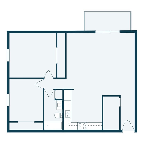 Floorplan - Ashbury Apartment Community