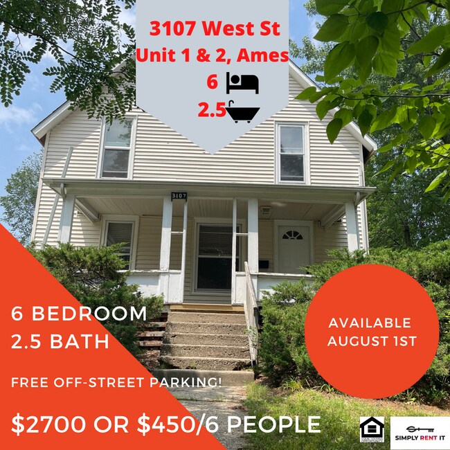 Primary Photo - 6 Bed House or 2 and 3 Bedroom Duplex on C...