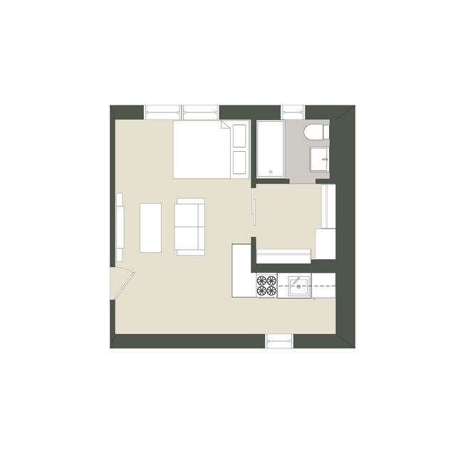 Floorplan - 444 W. St. James Pl.