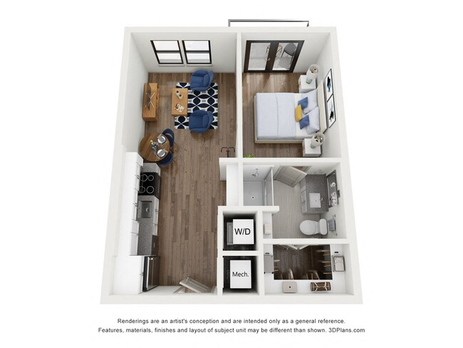 Floorplan - The Goodwin Apartments