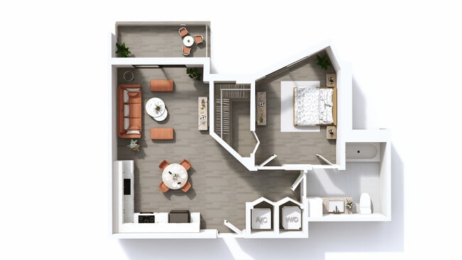 Floorplan - Bay Pointe Apartments