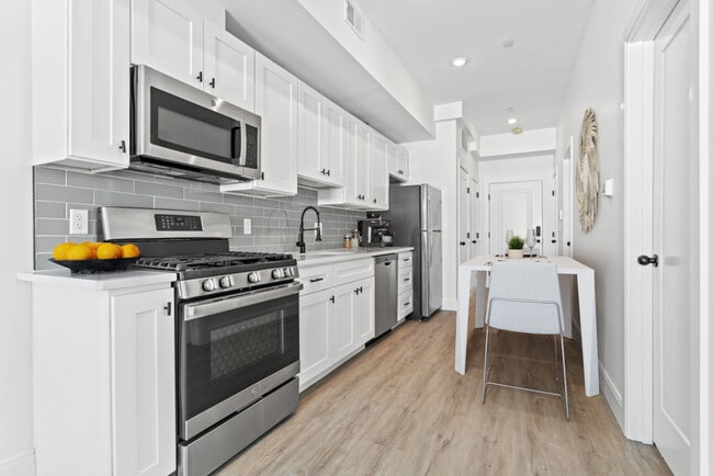 Two Bedroom Kitchen - Oliva at Lower Mills